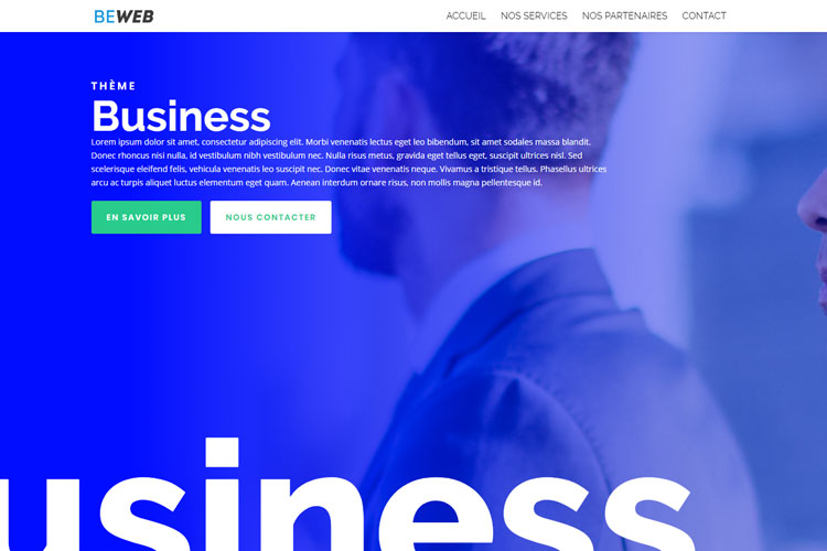 Portfolio - Site internet business